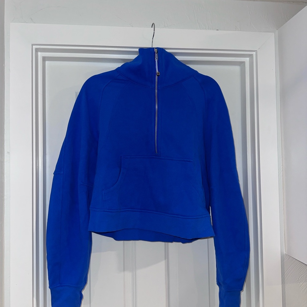 Scuba Oversized Half-Zip Hoodie
